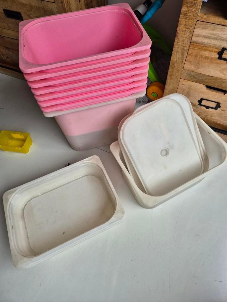 Ikea bak opruimbak deksels, Ophalen, Kunststof, Rechthoekig, Minder dan 40 cm
