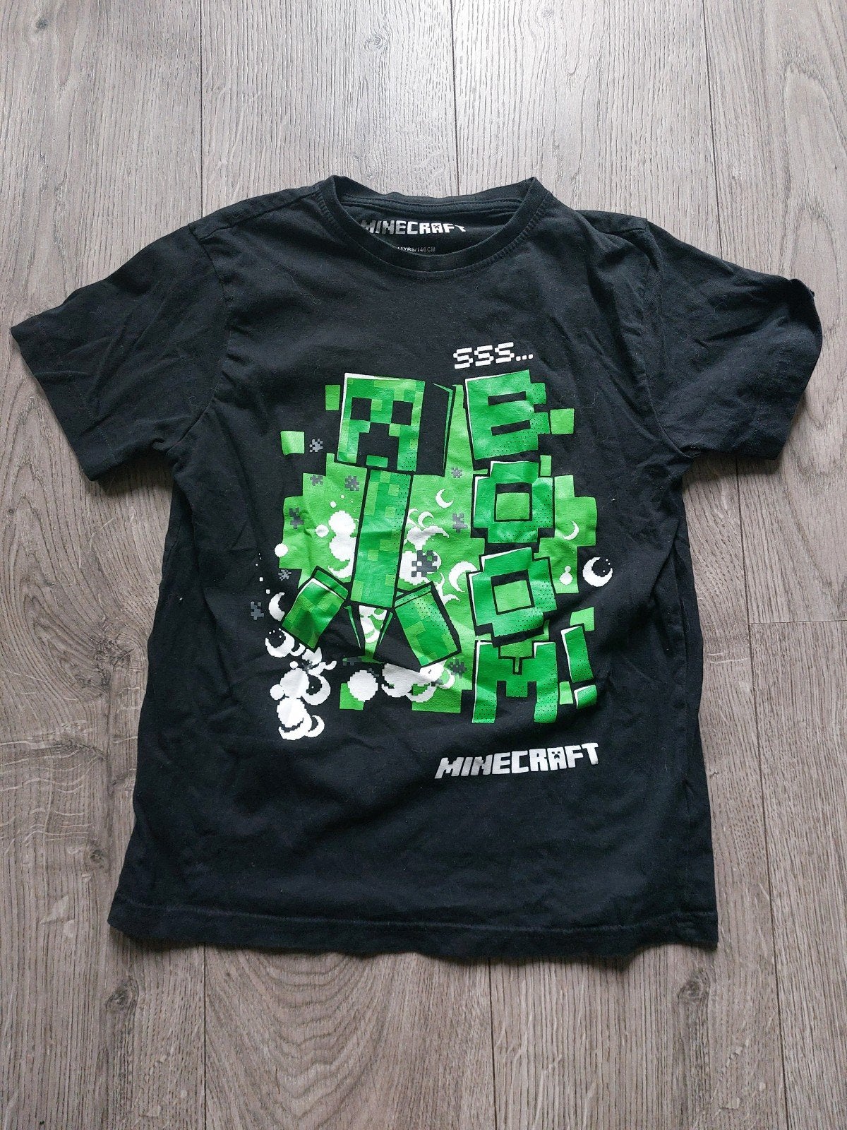 Minecraft shirt maat 146, Jongen of Meisje, Minecraft, Ophalen of Verzenden, Zo goed als nieuw