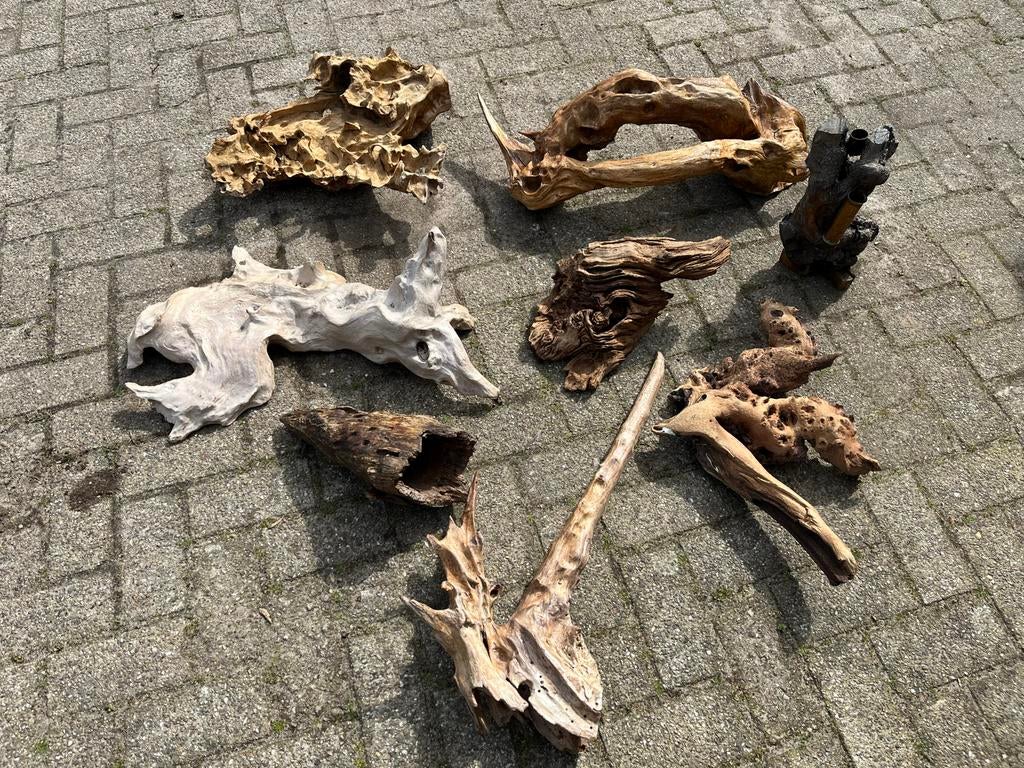 Sierhout decoratiehout, Ophalen, Gebruikt, Bruin, Hout