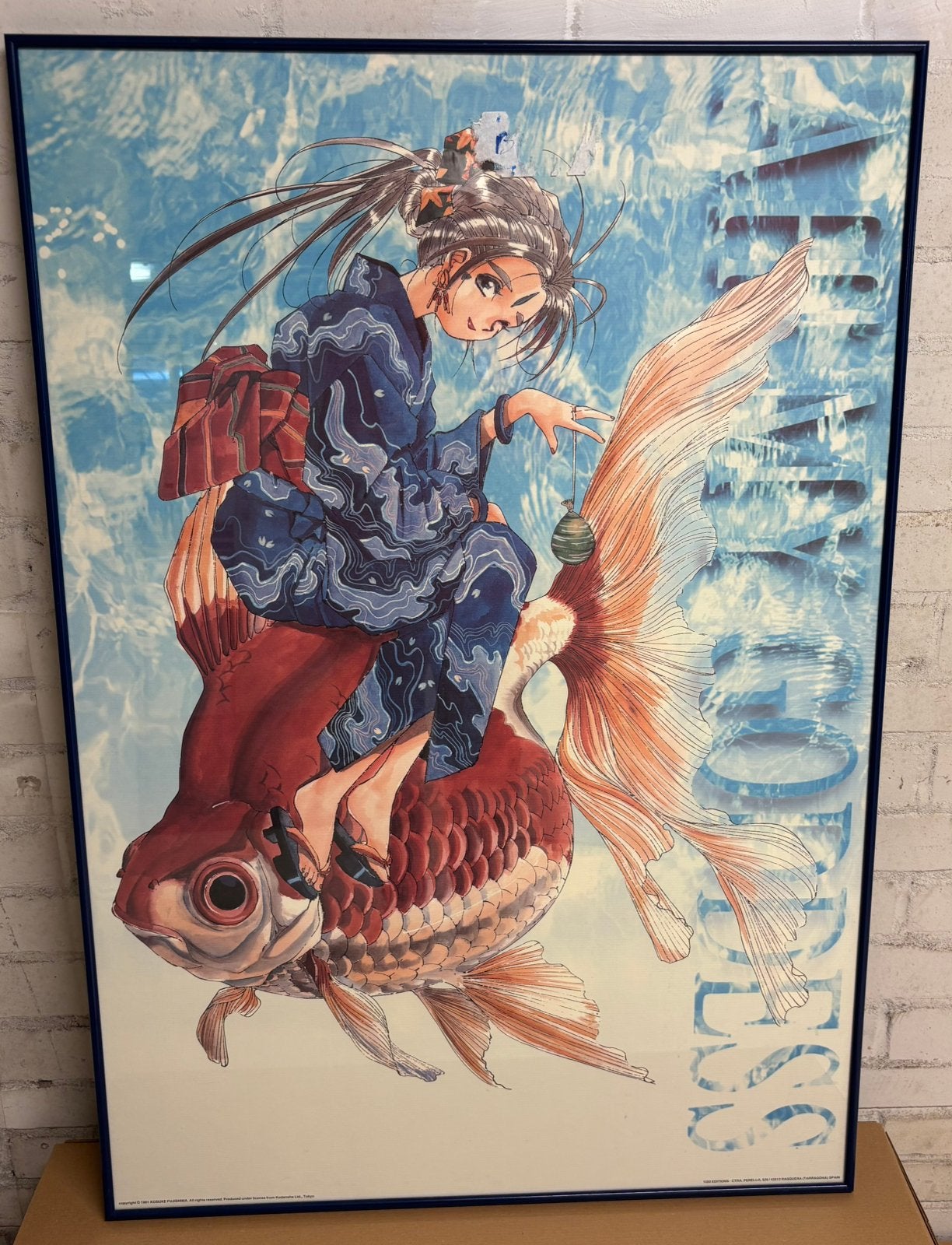 Grote kleurrijke poster, Ophalen, Foto of Poster