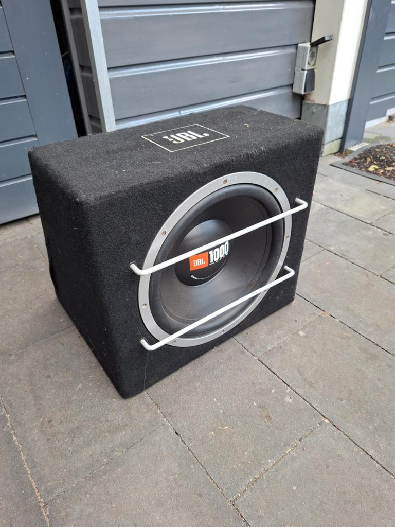 Jbl subwoofer 1000 watt, Ophalen, Zo goed als nieuw, 120 watt of meer, Subwoofer