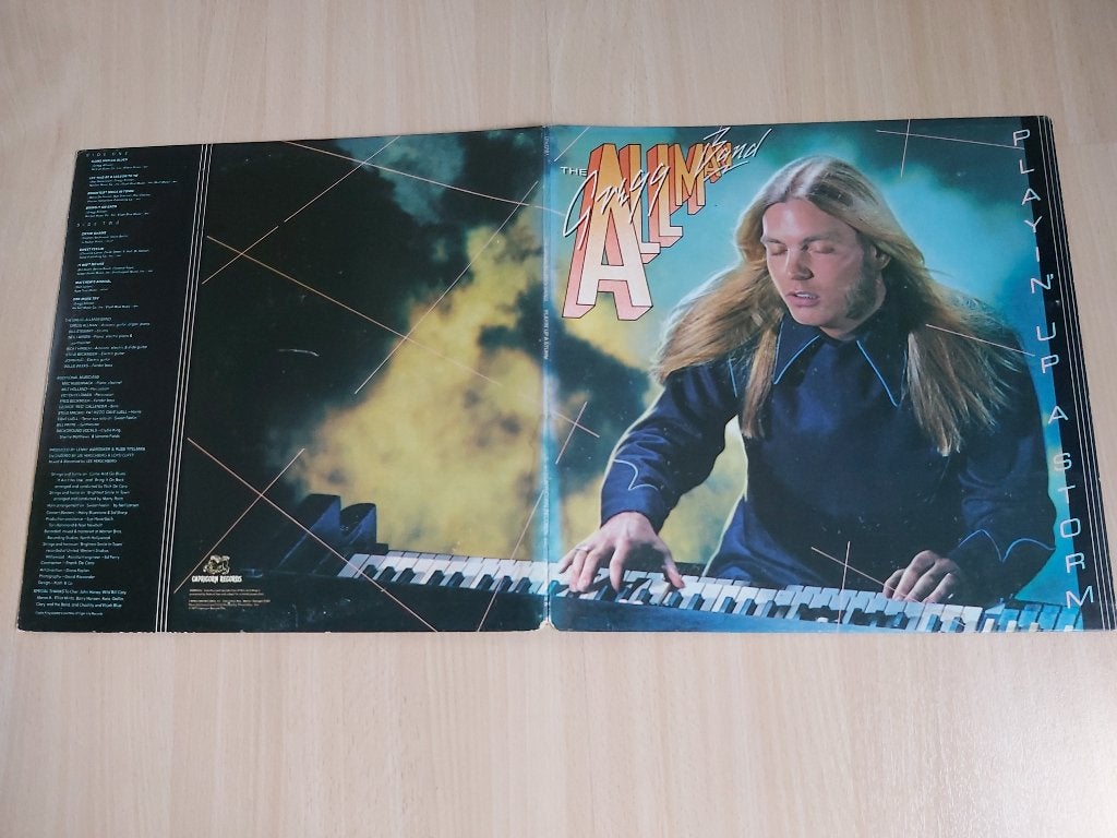 Gregg Allman Playin' up a storm LP (USA), Cd's en Dvd's, LP, Pop, Ophalen of Verzenden, Zo goed als nieuw