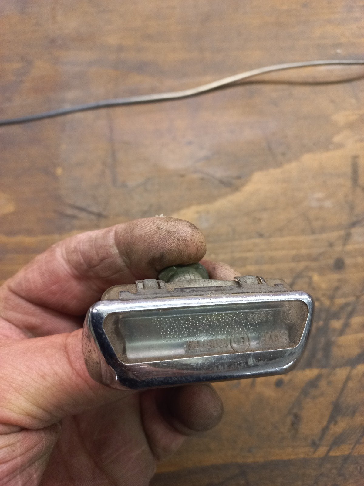 Kentekenplaatverlichting Ford oldtimer, Ophalen of Verzenden, Gebruikt, Universele onderdelen