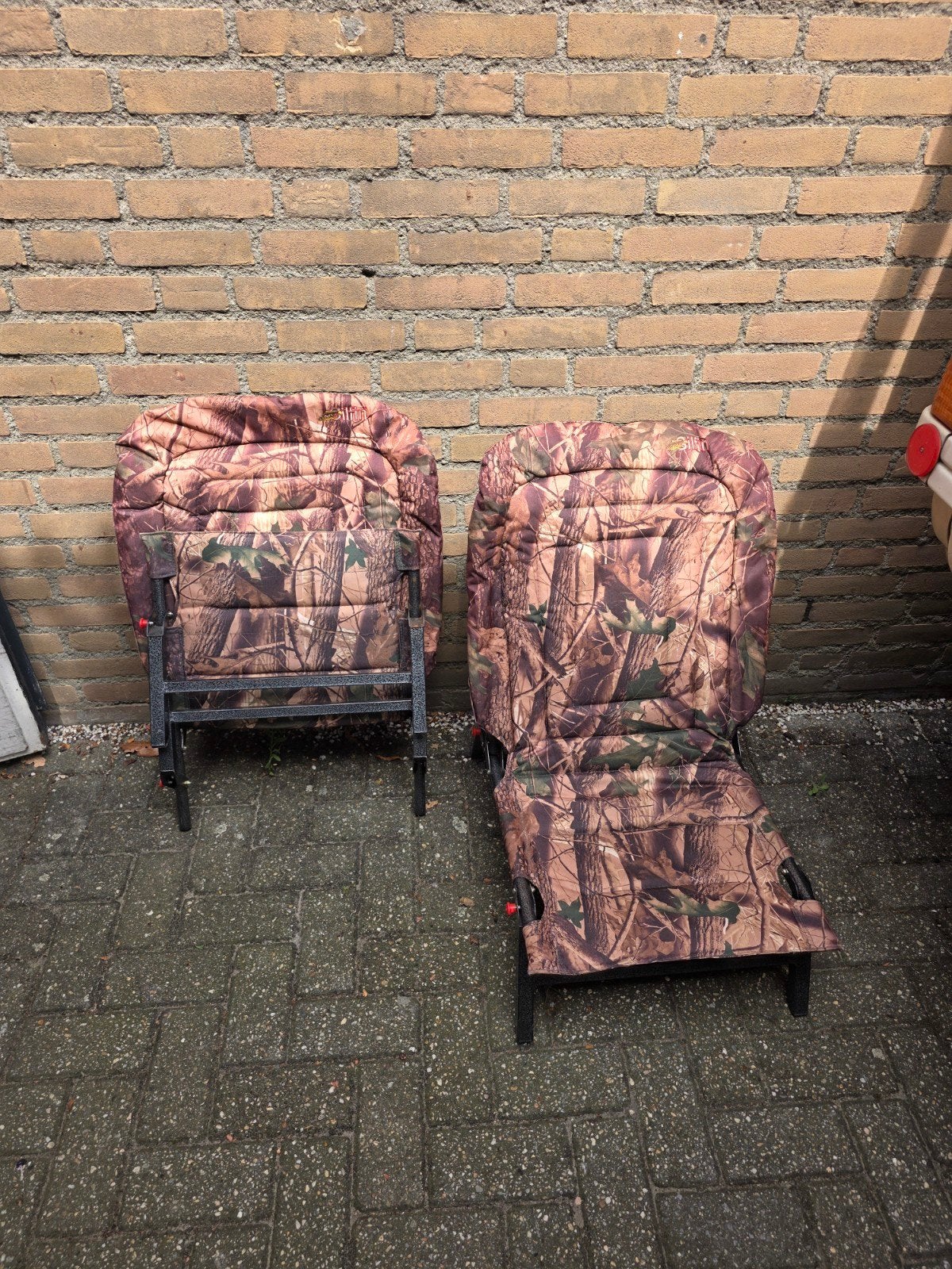2 Gilfin visstoeltjes - Comfortabel en compact, Ophalen, Gebruikt, Overige typen