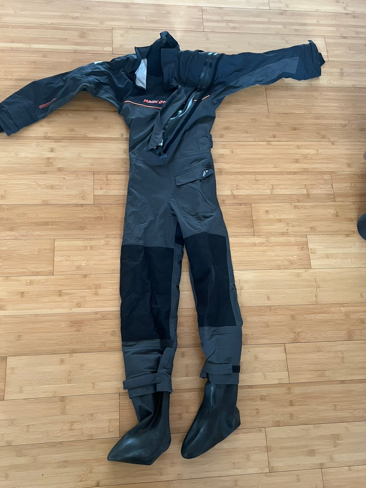 Droogpak magic marine kind, Watersport en Boten, Ophalen of Verzenden, Gebruikt, Kind, Drysuit