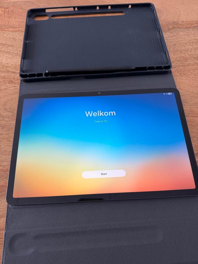 Samsung Galaxy Tab S8 – 128GB – Z.G.A.N + hoes + pen, Computers en Software, Android Tablets, Zo goed als nieuw, Wi-Fi, 11 inch