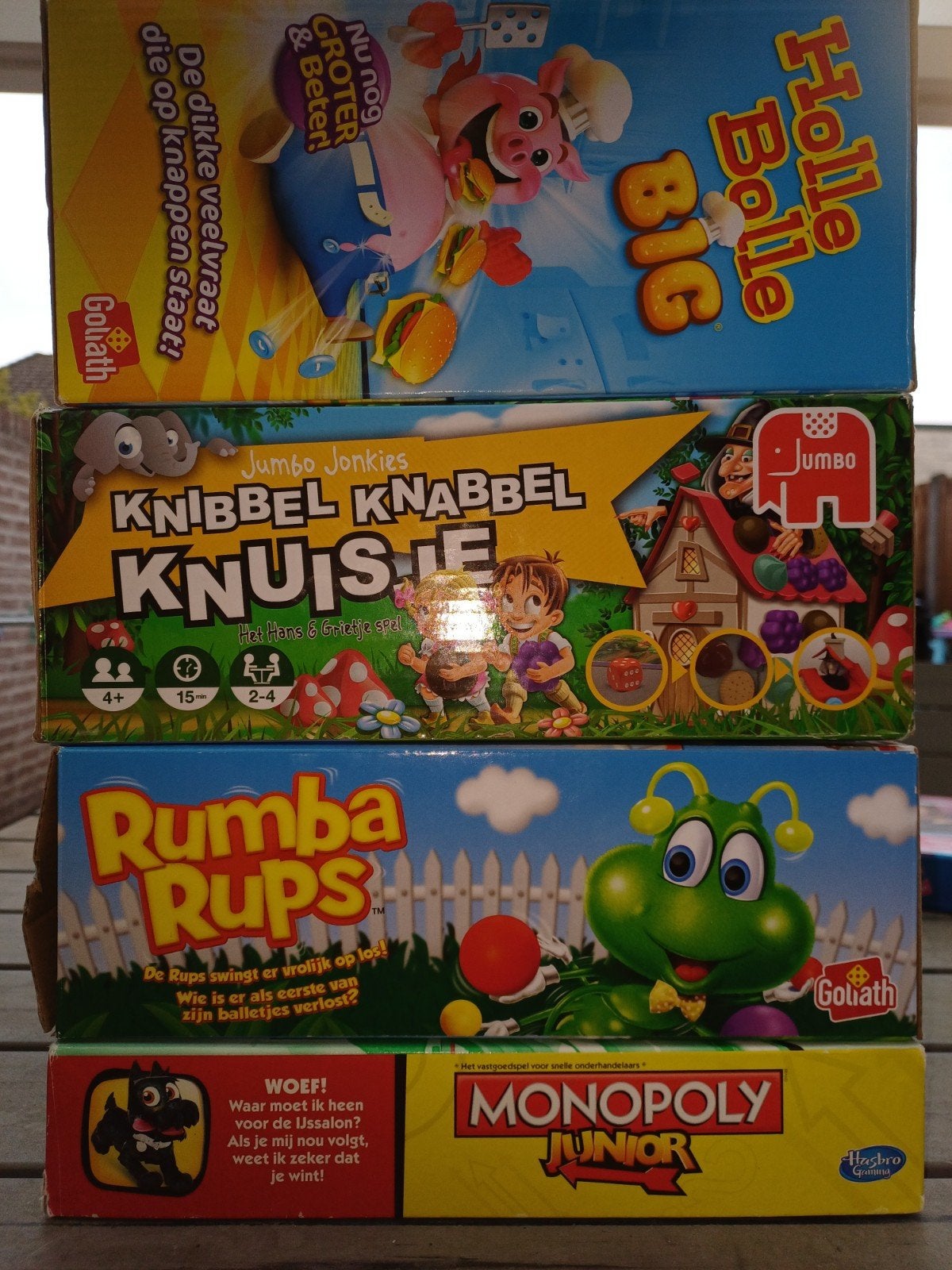 Kinderspellen, Drie of vier spelers, Ophalen of Verzenden, Gebruikt, Goliath, Jumbo, Hasbro