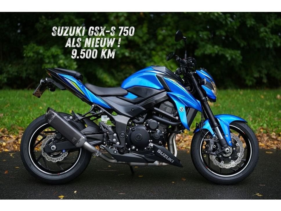 Suzuki GSX-S 750 | Bodis | Als nieuw !, Suzuki, 4 cilinders, Motorrijbewijs A, Bedrijf