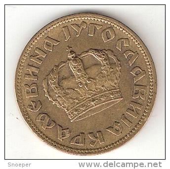 Yugoslavia 2 dinara 1938 KM 20 xf large crown, Verzenden, Joegoslavië, Losse munt