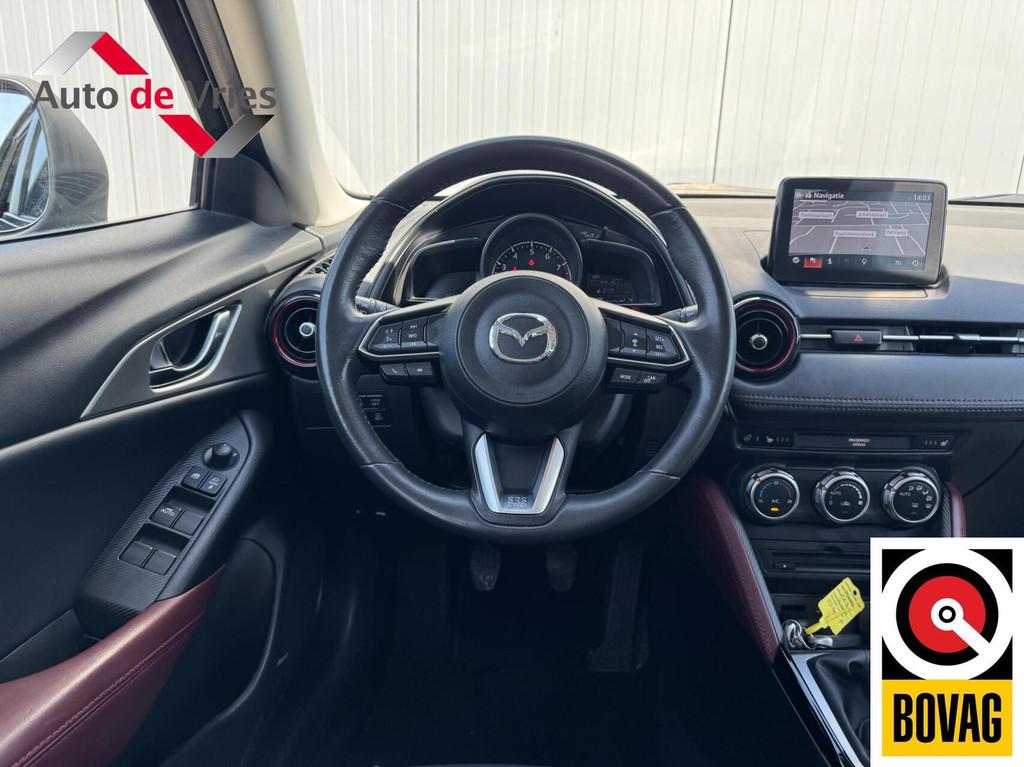 Mazda CX-3 2.0 SkyActiv-G 120 GT-M|Trekhaak|NL-Auto, Auto's, Mazda, Voorwielaandrijving, 1998 cc, Gebruikt, Handgeschakeld