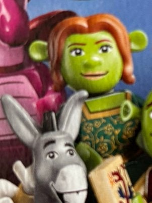 Fiona & Donkey - Shrek lego minifigure, Lego, Nieuw, Ophalen of Verzenden, Minifiguur