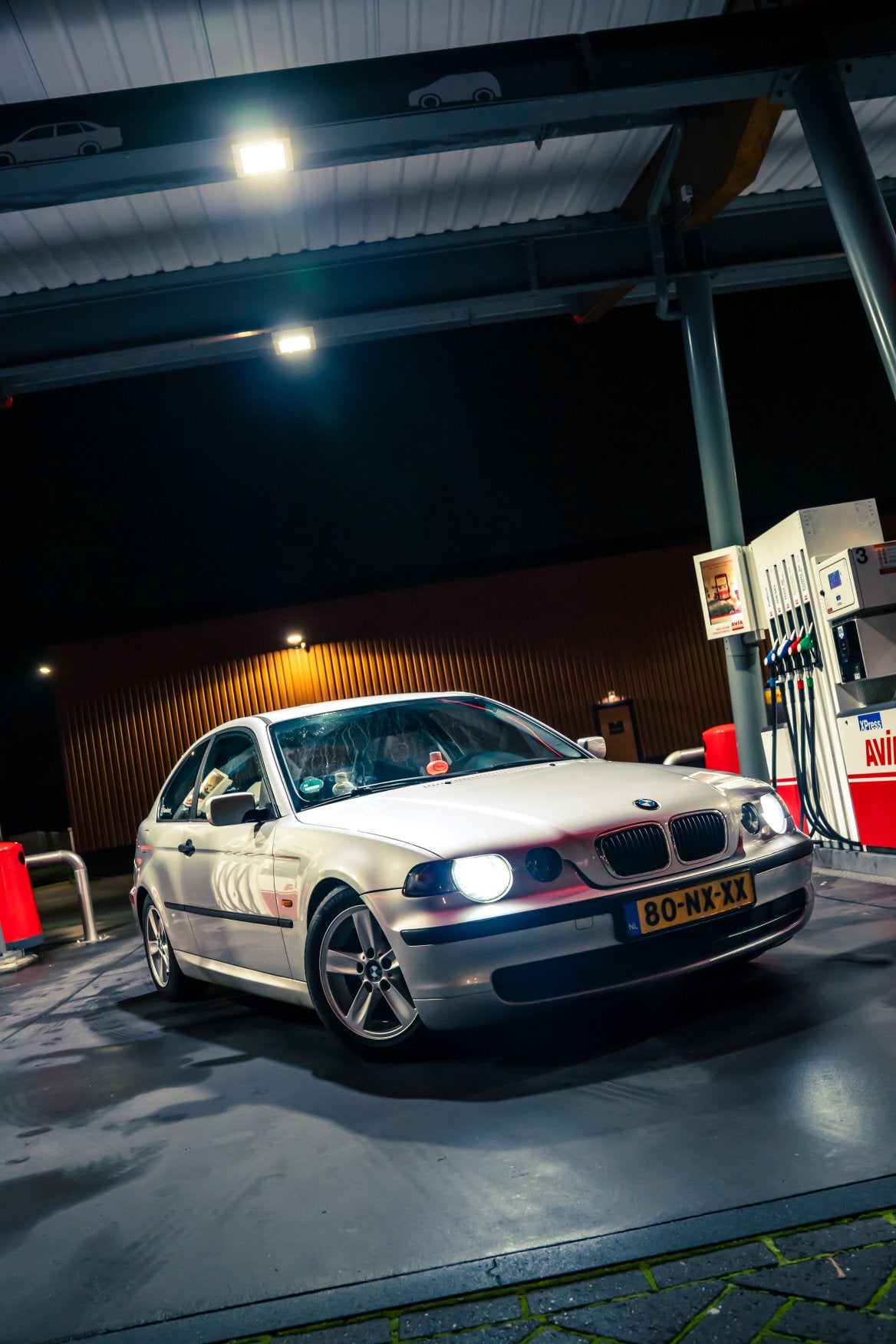 BMW 3-Serie 1.8 TI 316 Compact 2004 Grijs, Auto's, Achterwielaandrijving, 1250 kg, 4 cilinders, 1796 cc