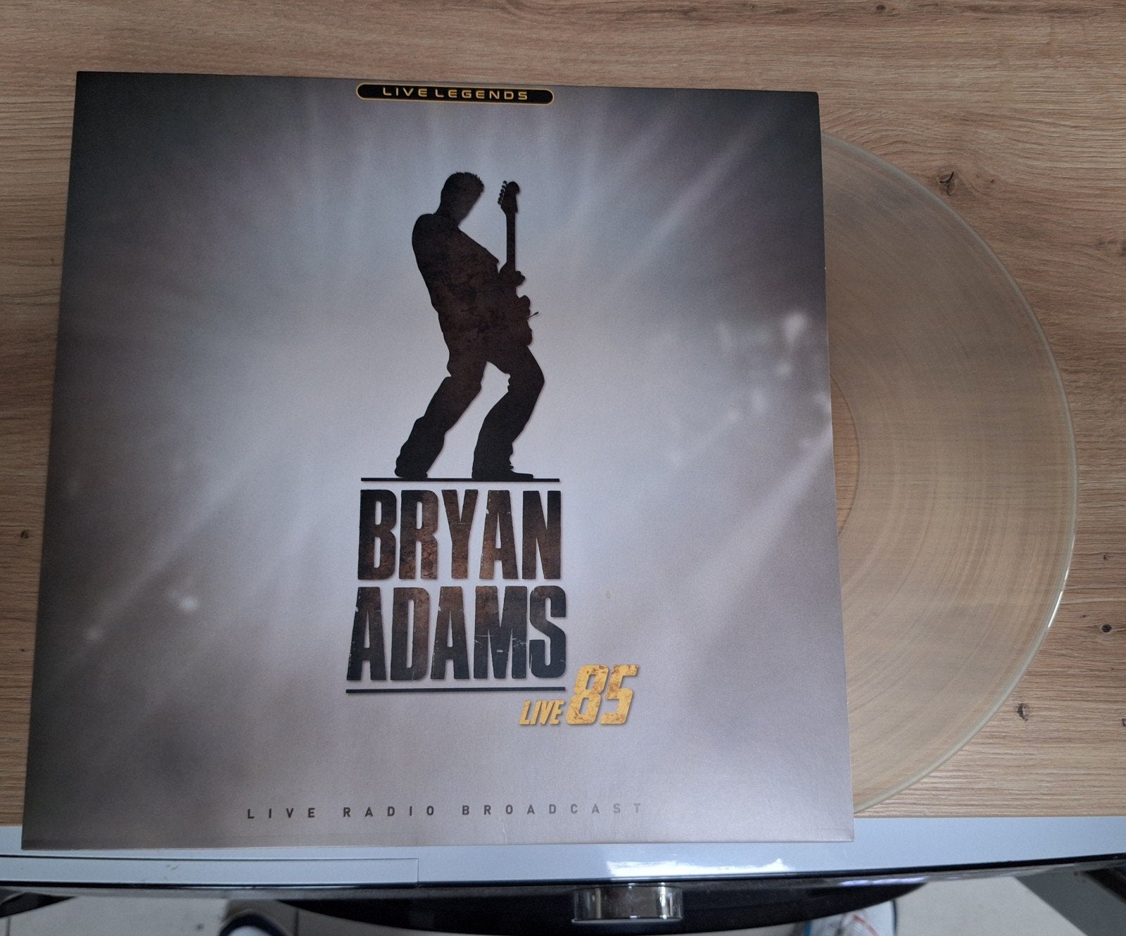 Bryan Adams - Live '85 (Doorzichtig Vinyl LP), Cd's en Dvd's, LP, Colored vinyl, Ophalen of Verzenden, Zo goed als nieuw