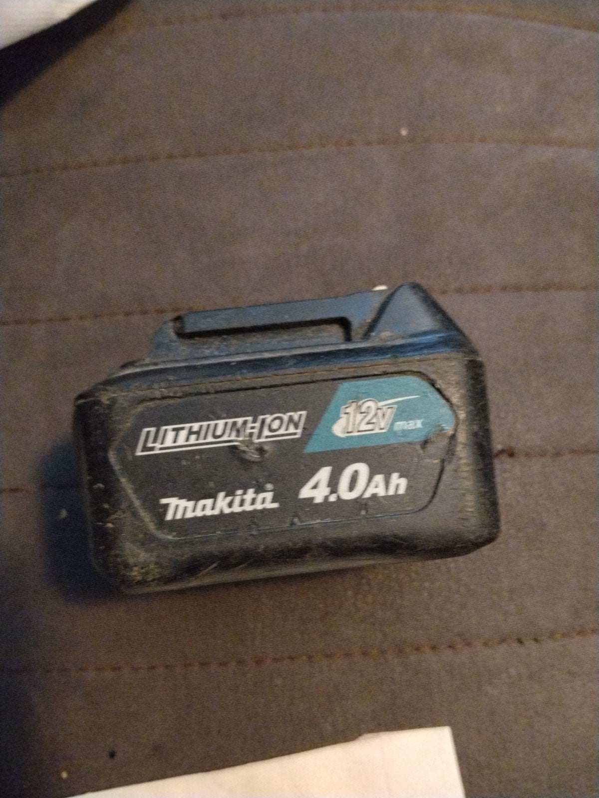 Makita 12V max 4.0Ah Lithium-Ion Accu, Ophalen, Gebruikt