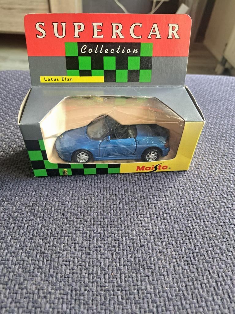 Maisto Supercar collection model lotus elan, Hobby en Vrije tijd, Gebruikt, Auto, N.b, Ophalen of Verzenden