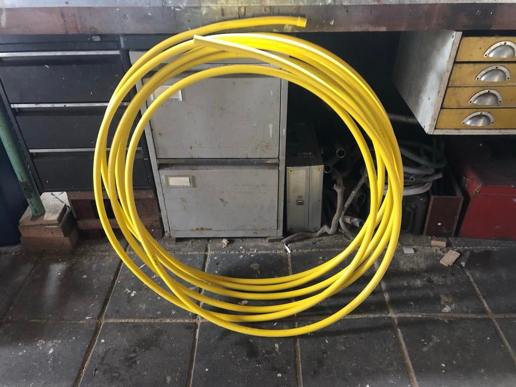 Uponor gasleiding 20 mm  14m Gele flexibele gasbuis, Ophalen, Overige materialen, 6 meter of meer, Overige typen