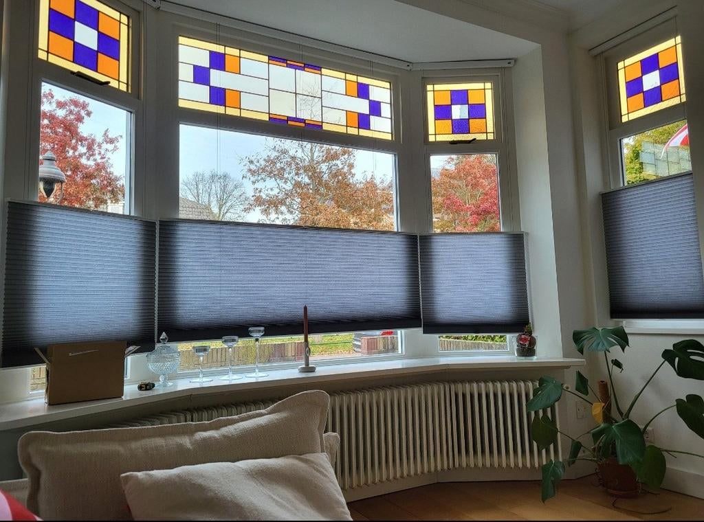 4x Luxaflex Duette Shades LiteRise (koordloos) - Kleur 9221, Ophalen, Gebruikt, Grijs