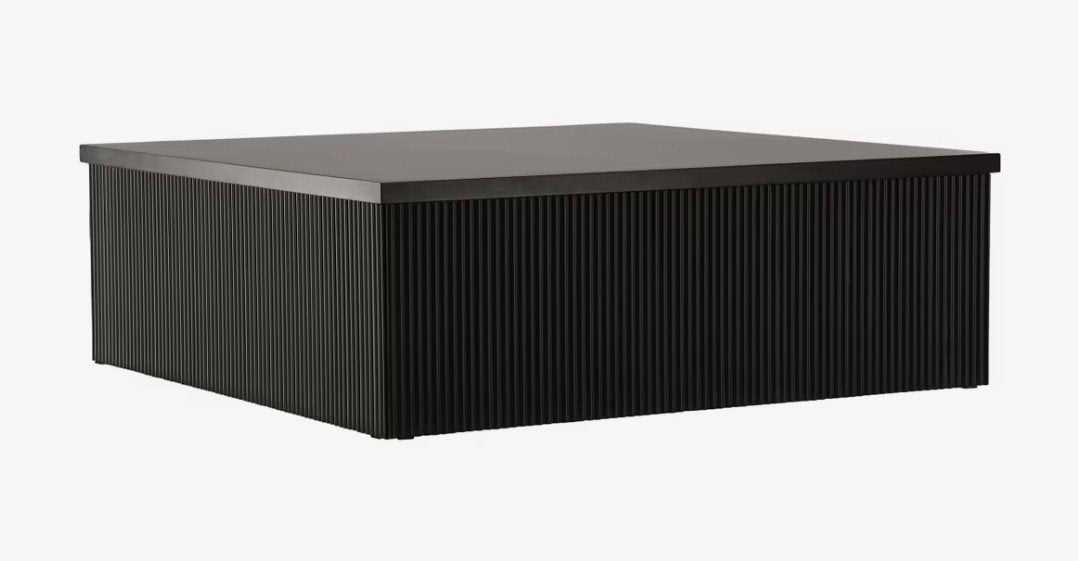Nieuwe Salontafel 90x90 Venture Home zwart, Ophalen, 50 tot 100 cm, Nieuw, 50 tot 100 cm