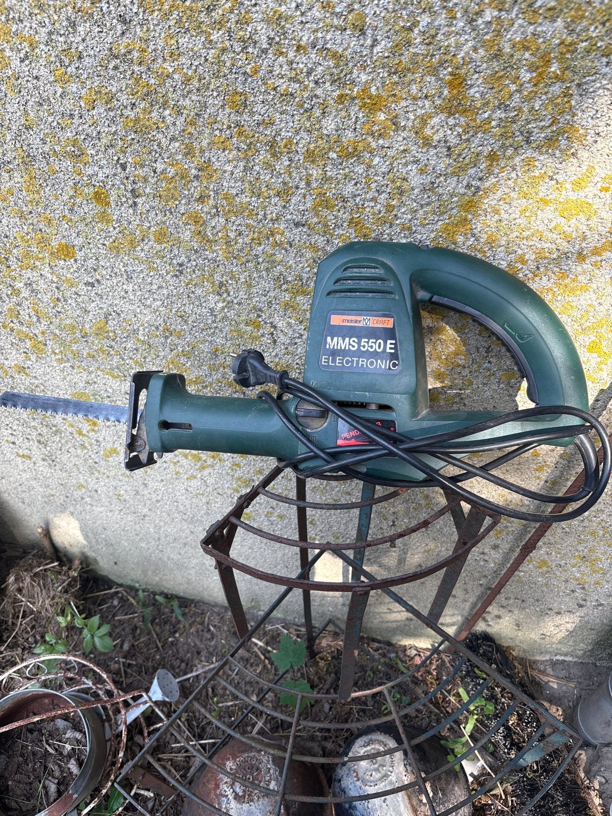 Meister Craft MMS 550 E Reciprozaag - Gebruikt, Doe-het-zelf en Verbouw, Gereedschap | Zaagmachines, Ophalen, Gebruikt, 600 tot 1200 watt