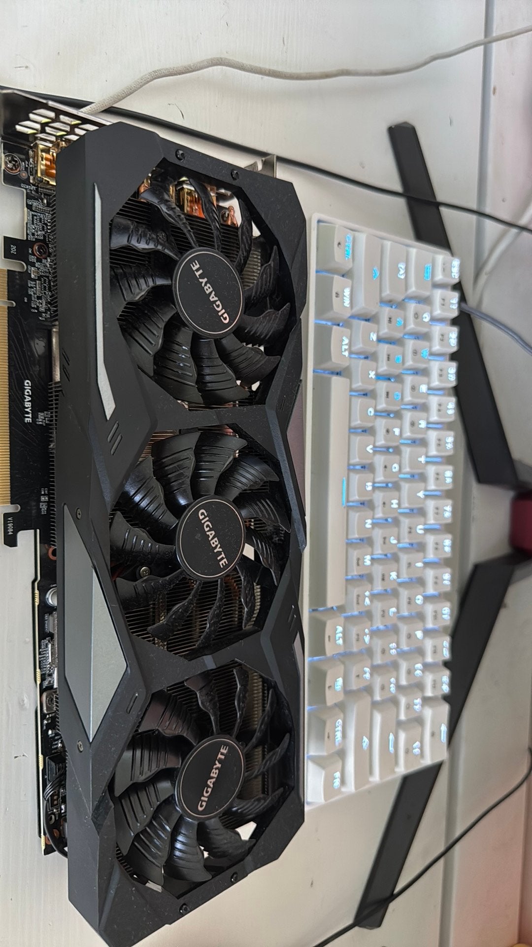 Gigabyte GeForce RTX 2070 Super Gaming OC 8G, Ophalen, PCI-Express 3, Gebruikt, GDDR6