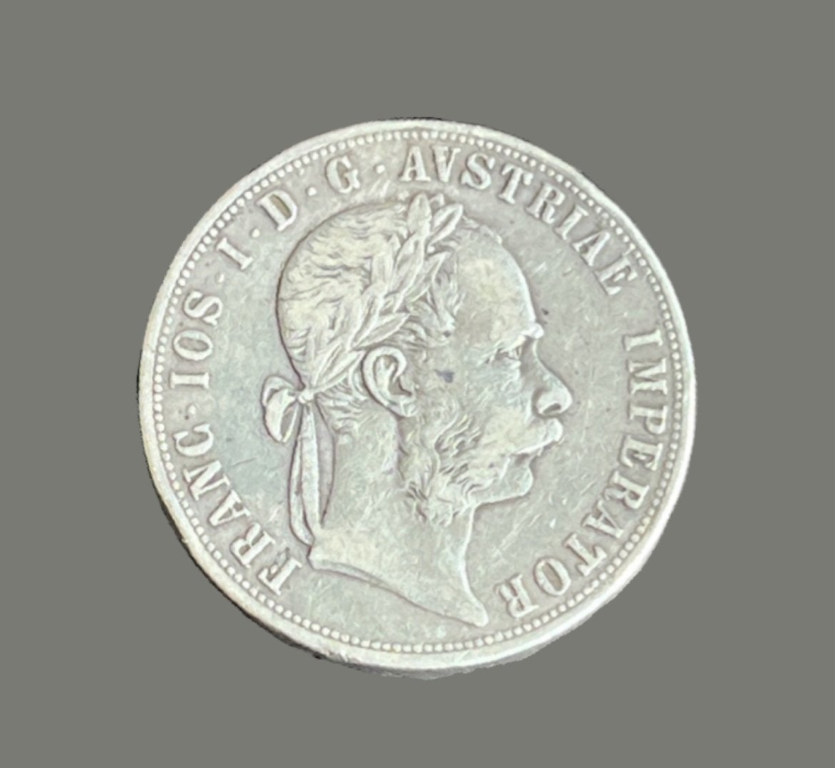 Austria 2 florin, Ophalen of Verzenden, Oostenrijk, Losse munt, Zilver