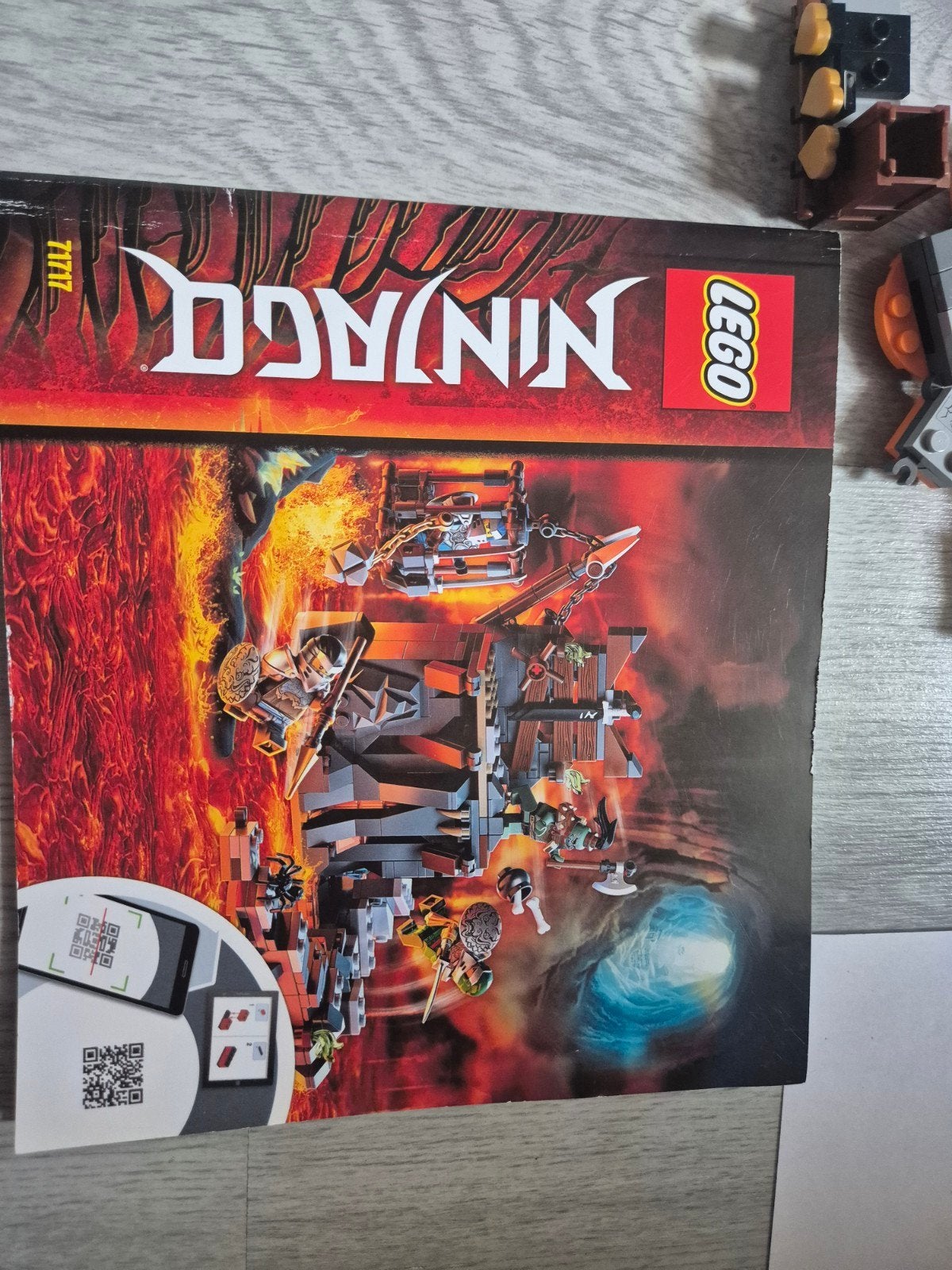 LEGO Ninjago 71717 Reis naar de Skull Dungeons - Compleet, Compleet, Lego, Ophalen of Verzenden, Zo goed als nieuw