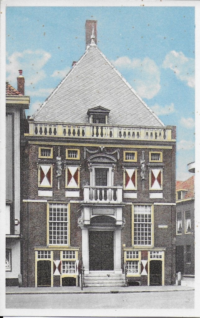 Sus1019 oude ansichtkaart haarlem hoofdwacht grote markt, Ophalen of Verzenden, 1980 tot heden, Gelopen, Noord-Holland