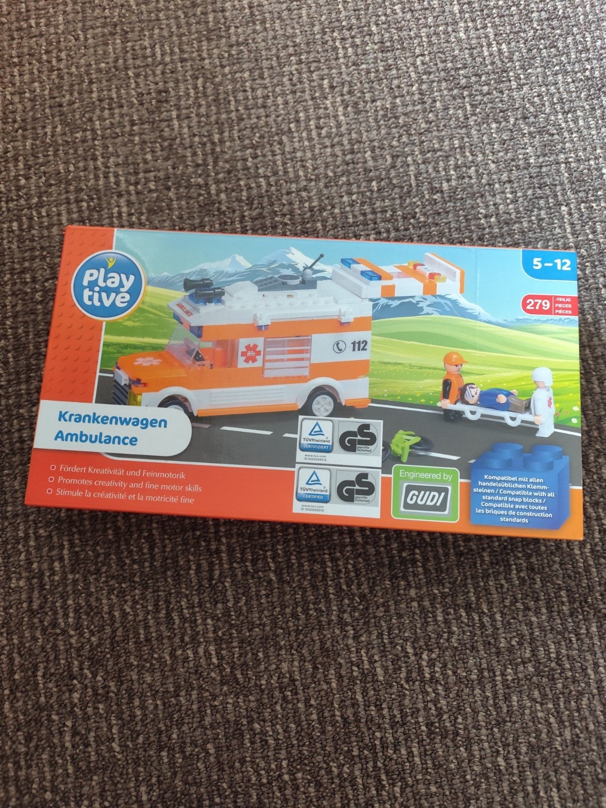 Playtive Ambulance Bouwset - Nieuw in doos, Ophalen, Nieuw, Overige merken