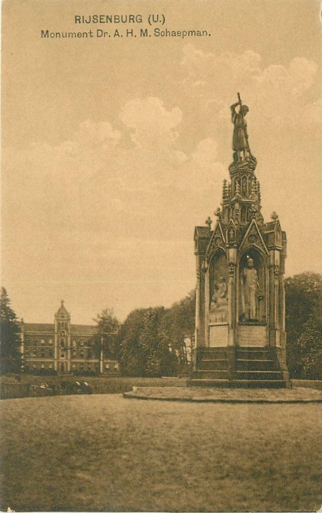 388-345-033 Driebergen-Rijsenburg Dr Schaepman monument, Verzenden, Voor 1920, Utrecht