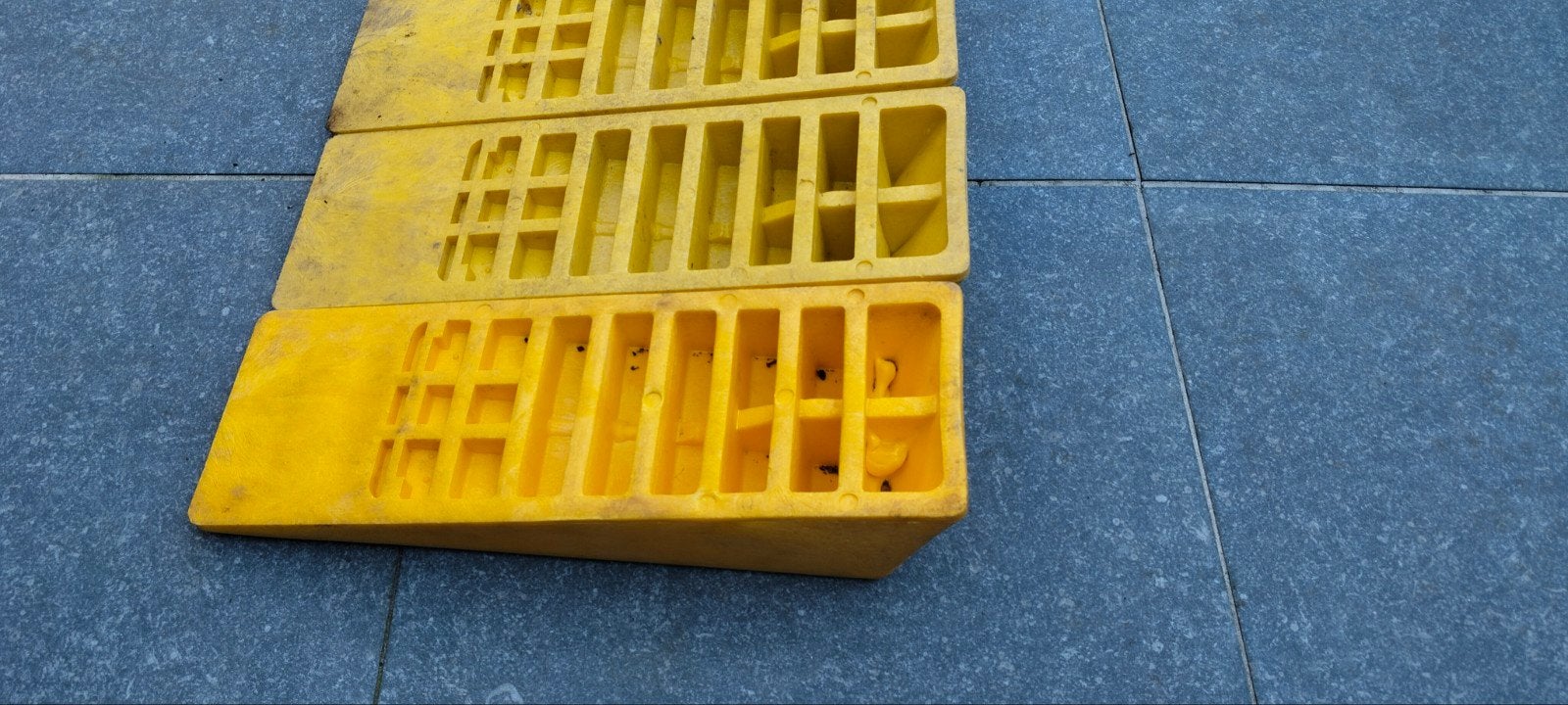 Set van 4 camper/caravan levelers voor ongelijke ondergrond, Ophalen of Verzenden