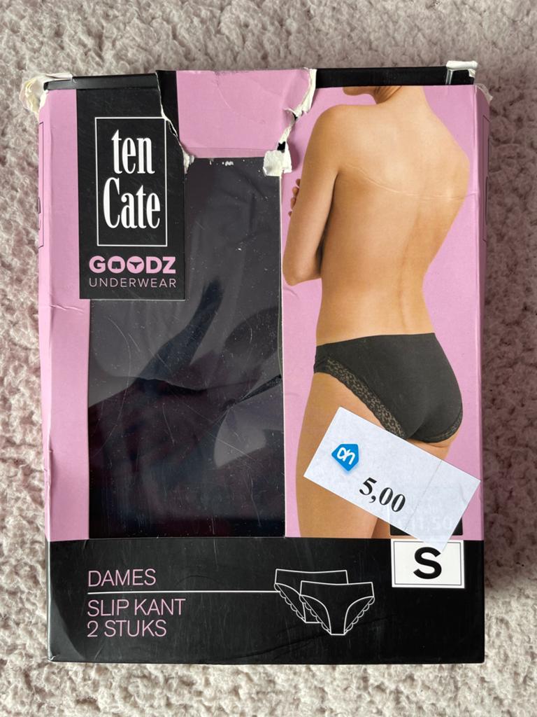 Slip kant, Ophalen of Verzenden, Zwart, Slip