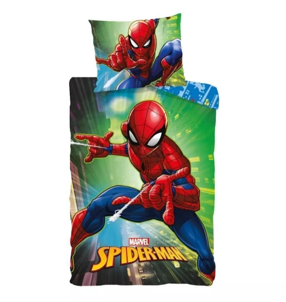Spiderman Baby / Peuter Dekbedovertrek 100 x 135 - Marvel, Meerkleurig, Dekbedovertrek, Nieuw, Wasbaar