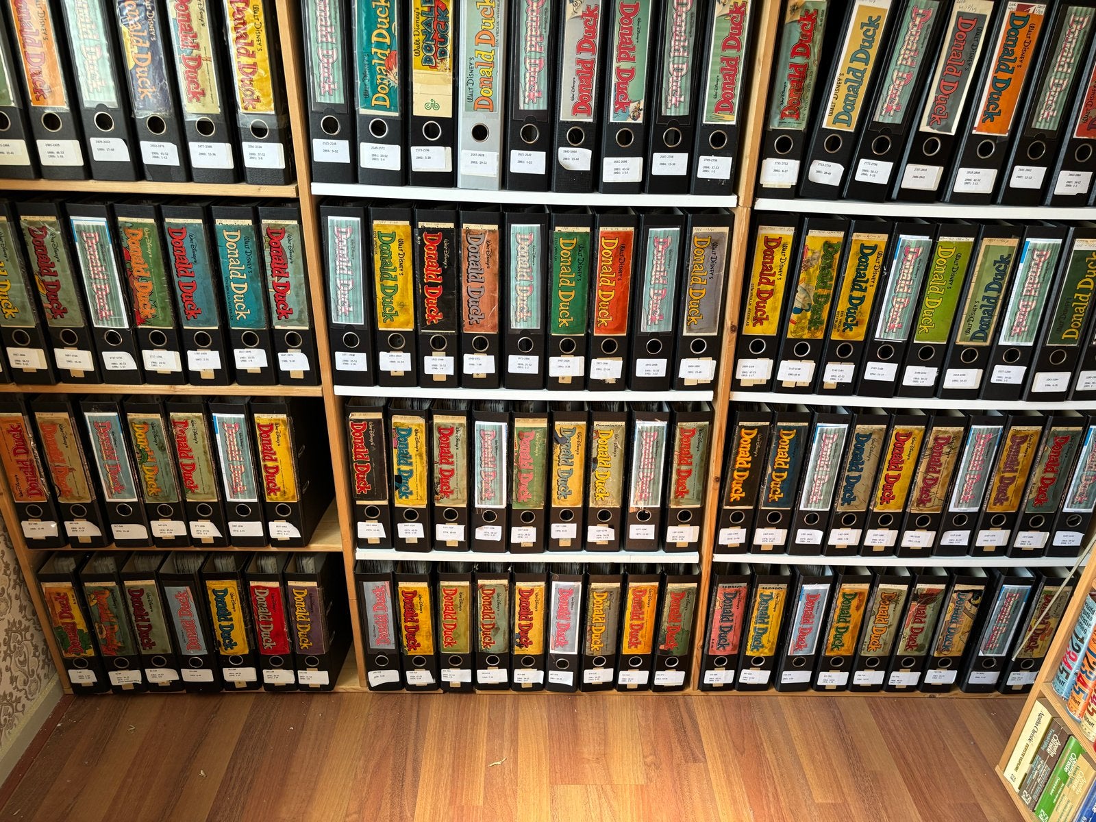 Complete collectie Donald Duck weekbladen in mappen, Boeken, Stripboeken, Gelezen, Complete serie of reeks, Ophalen