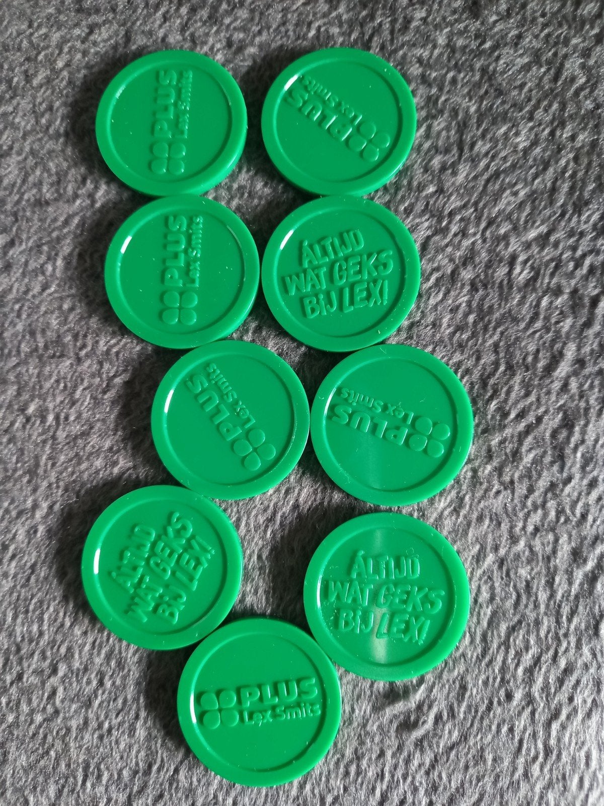 9 Kermis muntjes, Verzamelen, Plus, Ophalen