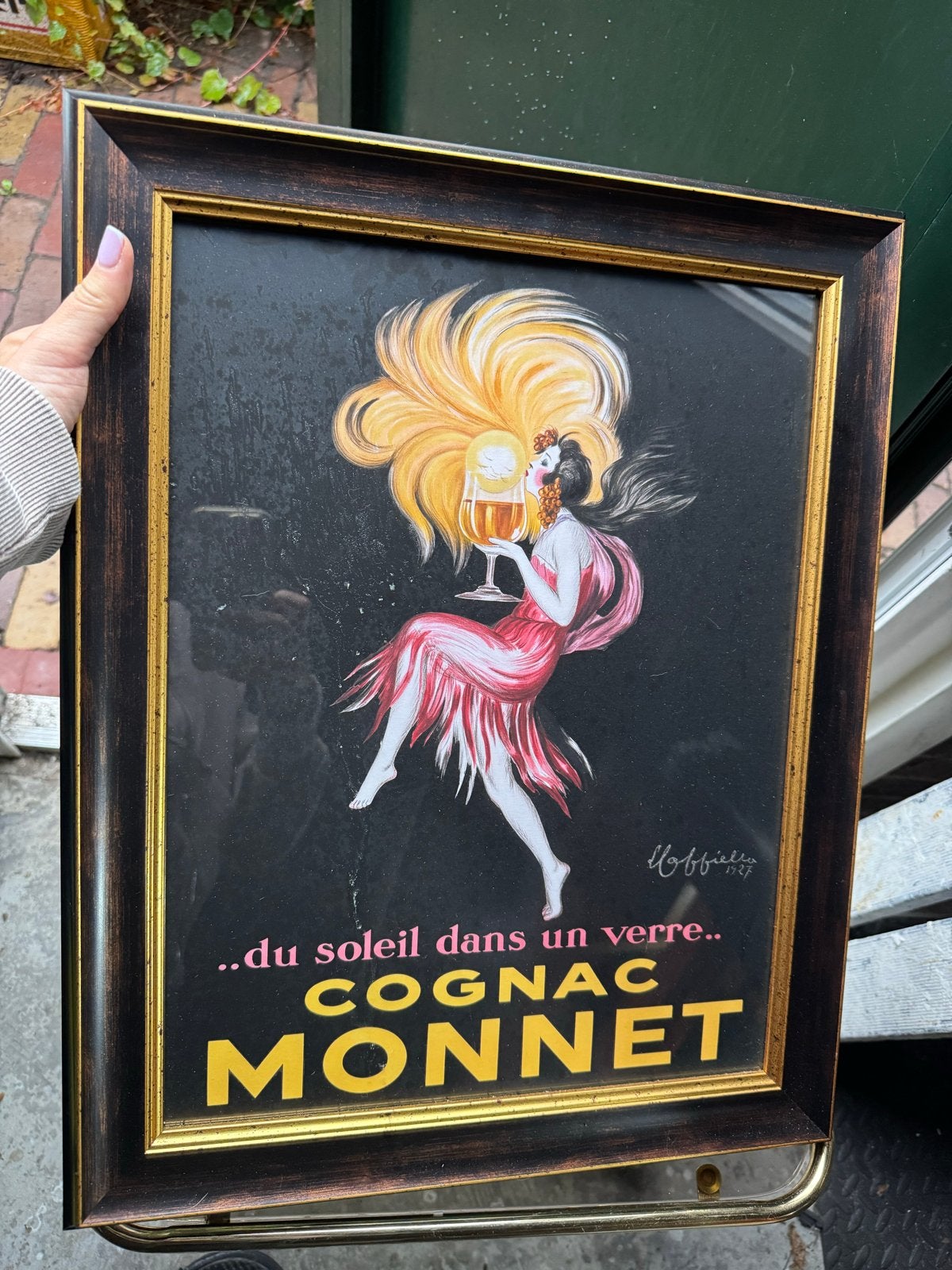 Poster met Lijst, Ophalen of Verzenden, Zo goed als nieuw, Foto of Poster