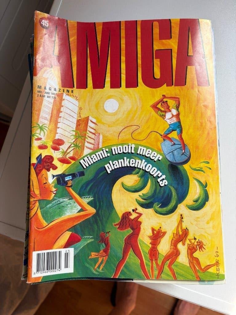 Amiga magazine 19 t/m 45, Computers en Software, Ophalen of Verzenden, Commodore