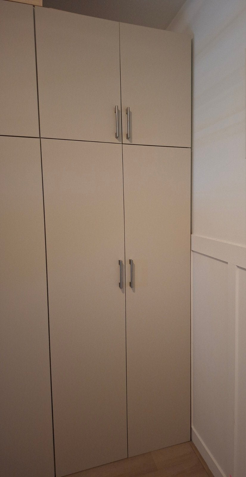 ikea Platsa kledingkast beige roede, lades en plank, Huis en Inrichting, Kasten | Kledingkasten, Ophalen, 200 cm of meer, 50 tot 100 cm