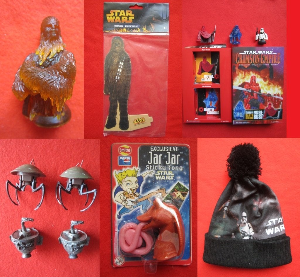 Star Wars Muts, Mini Bust, speld pin, sleutelhanger, etc, Ophalen of Verzenden, Nieuw, Overige typen