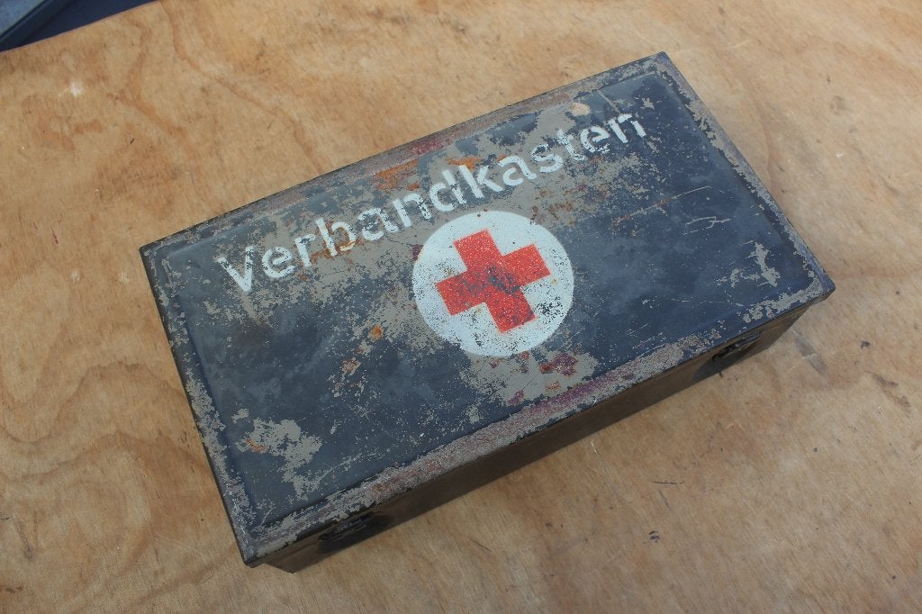 + Duitse Verbandkasten Nette Staat +, Verzamelen, Ophalen of Verzenden, Duitsland, Overige typen
