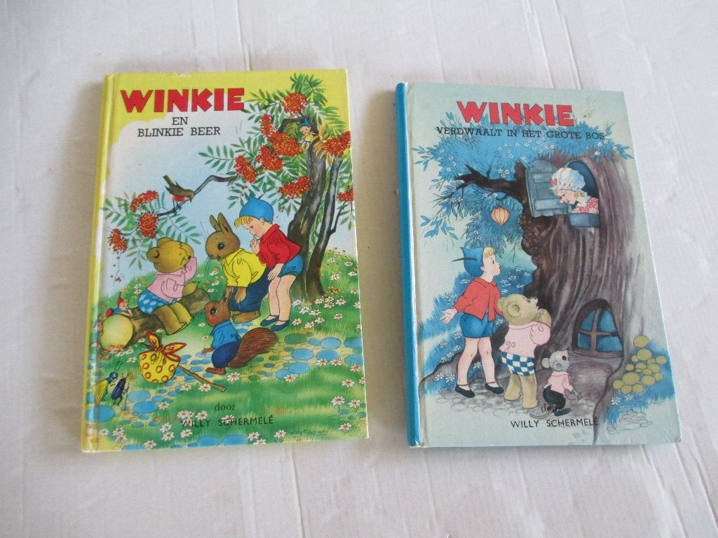 2 boekjes winkie - willy schermele, Ophalen of Verzenden, Gelezen, Fictie algemeen