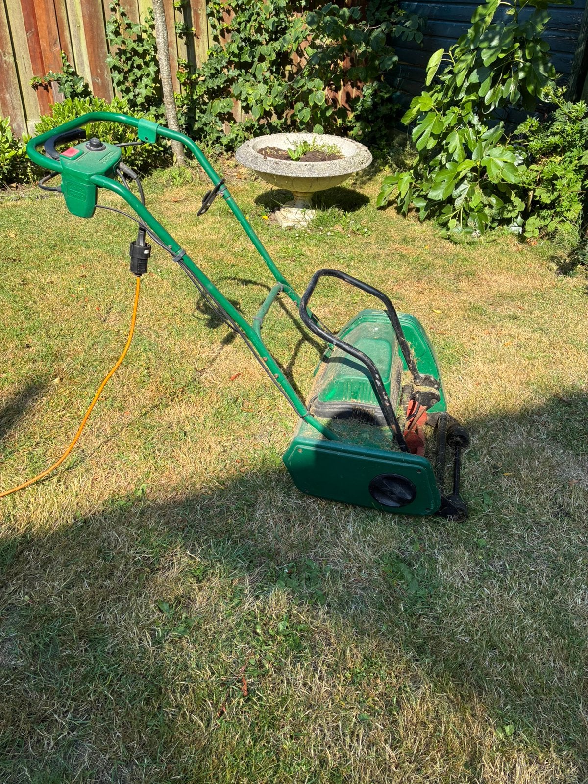John deere grasmaaier, Ophalen, Gebruikt, Elektrische grasmaaier