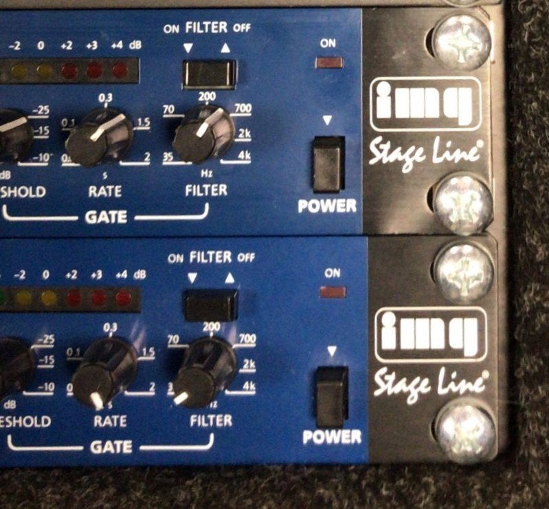 2 x Stage Line MCL-200 Dual Compressor Limiter X 2, Ophalen of Verzenden, Compressor