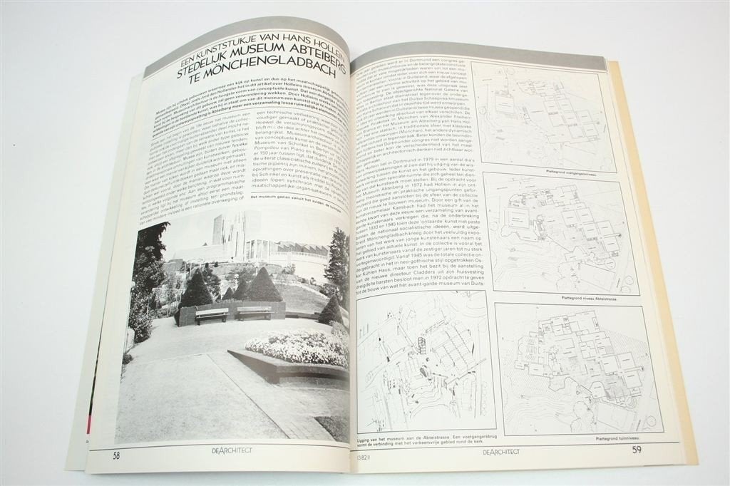 De Architect 1982 — Hollein Museum — Congres Otterlo, Ophalen of Verzenden, Gelezen, Architecten