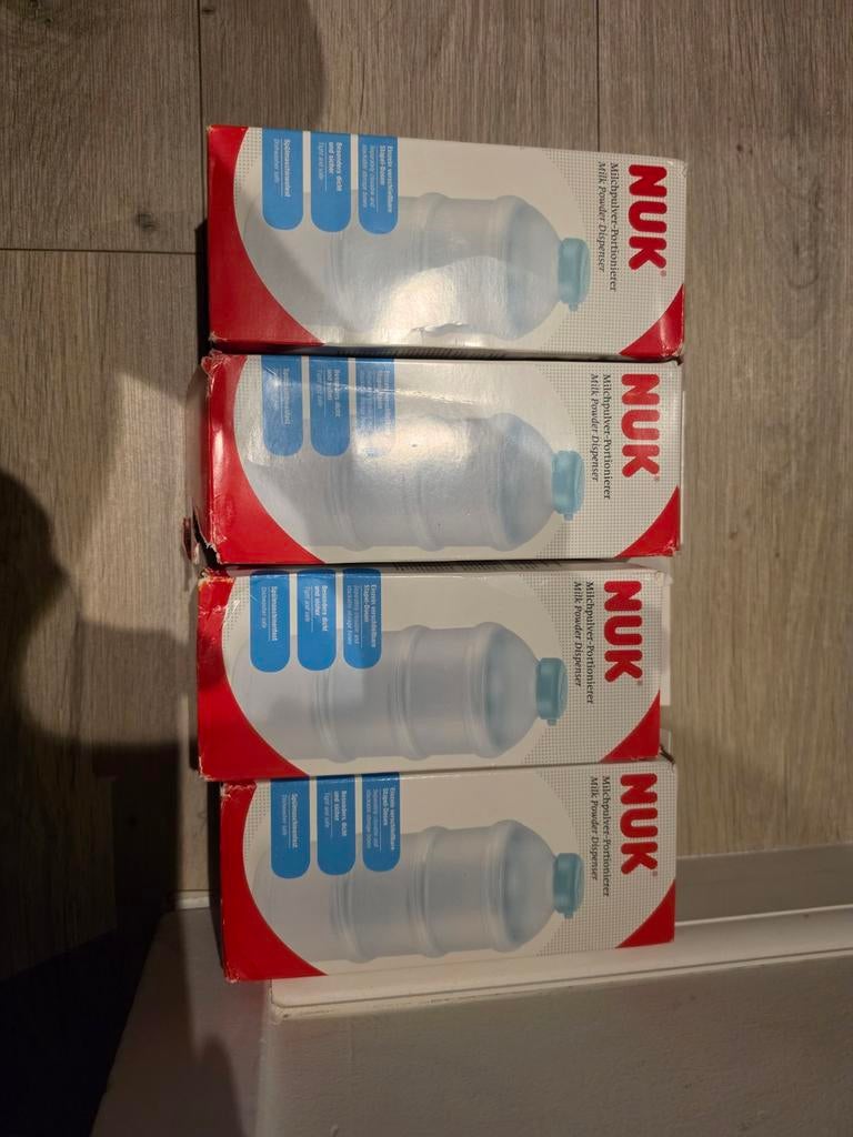 NUK Melkpoederdispenser - 4 stuks, Ophalen