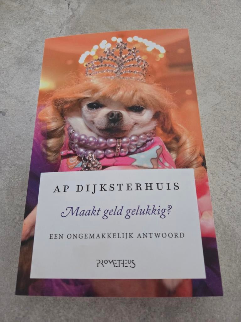 Ap Dijksterhuis - Maakt geld gelukkig?, Ophalen of Verzenden, Zo goed als nieuw, Ap Dijksterhuis