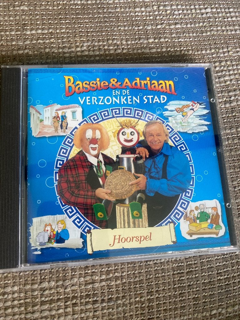 Bassie & Adriaan en de Verzonken Stad - Hoorspel CD, Cd's en Dvd's, Cd's | Kinderen en Jeugd, 6 tot 9 jaar, Ophalen of Verzenden
