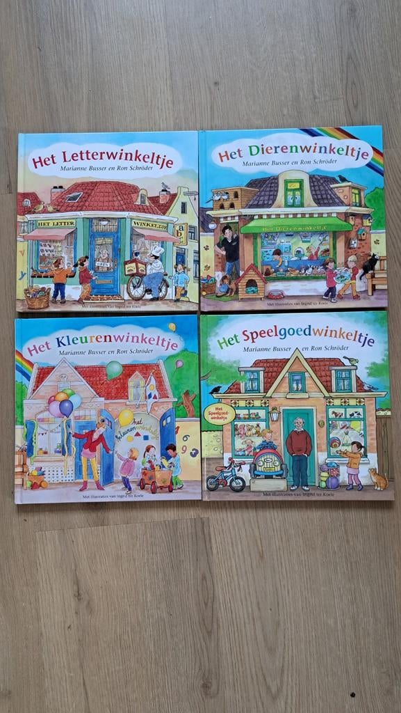 4 boeken, 5 of 6 jaar, Fictie algemeen, Jongen of Meisje, Nieuw