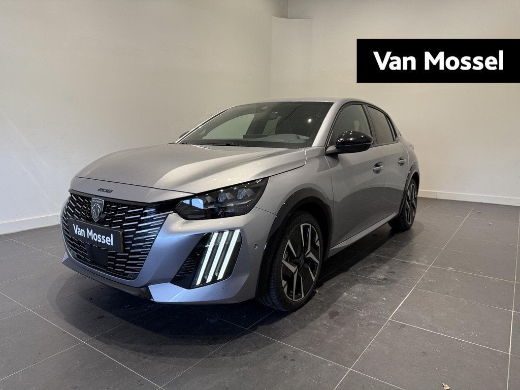 Peugeot e-208 GT Stoelmassage l Stoelverwarming | Massage l, 12 maanden, 156 pk, Zilver of Grijs, Automatische klimaatregeling