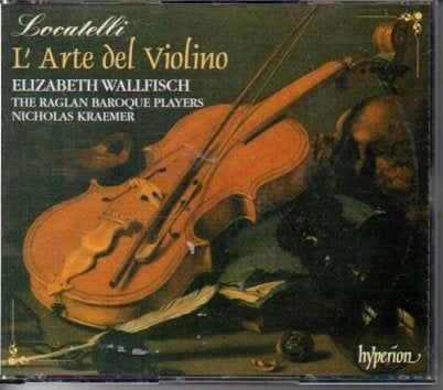 Locatelli - L'Arte del Violino - Elizabeth Wallfisch (3-CD), Inclusief boekje, Boxset, Overige componisten, Soloconcert