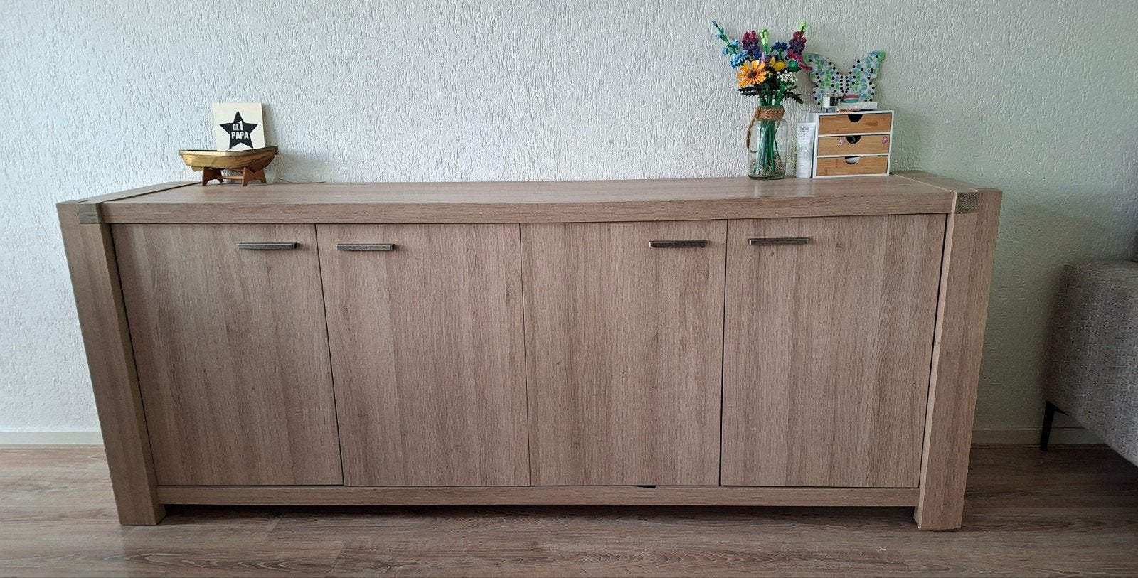 Dressoir 2.20 m, Ophalen, 200 cm of meer, 25 tot 50 cm, Gebruikt